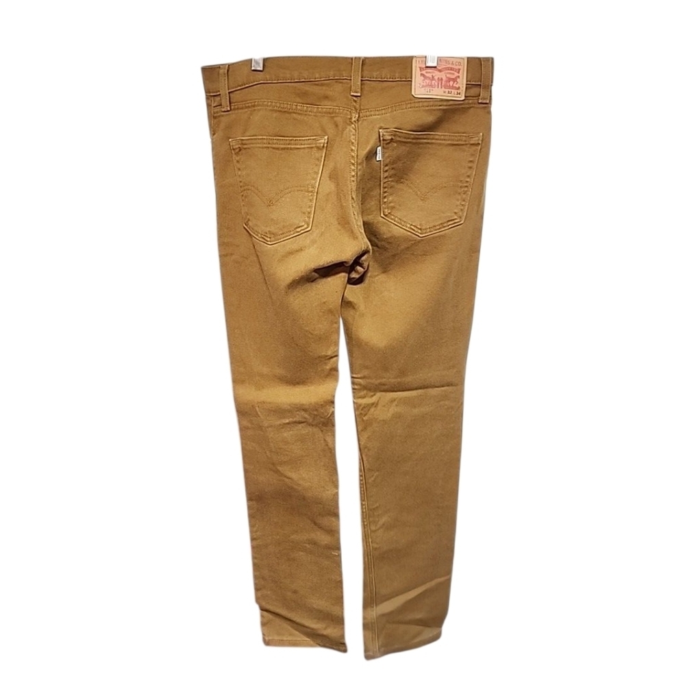 Levis 511 Men  Cargo Skinny Pants. Great Autumn Color. Size 32x34 - Picture 2 of 3